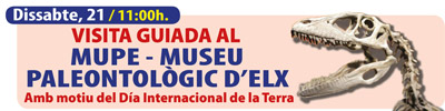 Visita al MUSEU PALEONTOLÓGIC D’ELX (MUPE)