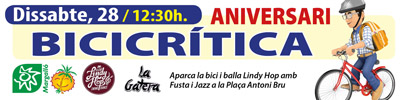 IX Aniversario BICICRÍTICA – 28 Abril