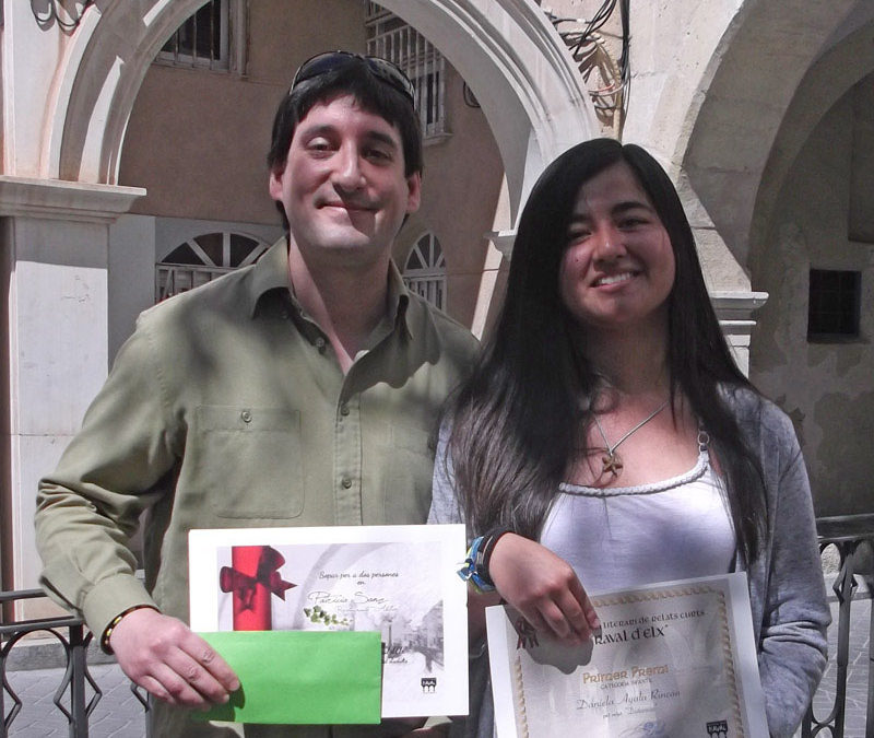 Alberto Martín y Daniela Ayala premiados