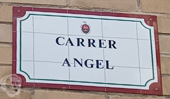 CALLE ANGEL. LA FRONTERA